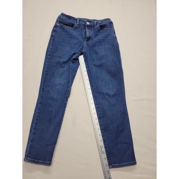 Express Jeans Womens Size M Short 6/8/10 High Rise Skinny 4-Way Stretch - Picture 7 of 9